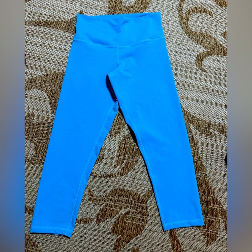 DYI LEGGINGS - define your inspiration - size large blue, Brand new!